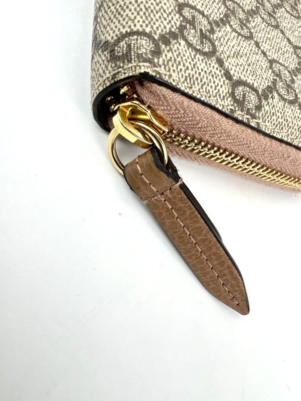 Gucci GG Marmont Zip Around Wallet Porcelain Rose - Picture 10 of 13